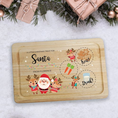 Personalised Christmas Eve Treat Board for Santa PRE-ORDER