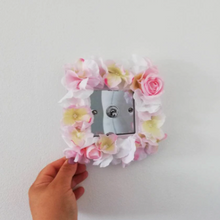 Load image into Gallery viewer, Floral Light Switch Surround - Made to Order - Choose Your Colours