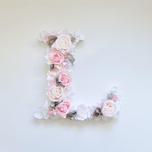 Load image into Gallery viewer, Custom Floral Initial 28cm - Pixie &amp; Jax