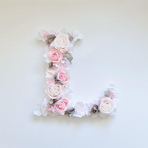 Custom Floral Initial 28cm - Pixie & Jax