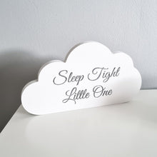 Load image into Gallery viewer, &#39;Sleep Tight Little One&#39; Freestanding Cloud - Pixie &amp; Jax