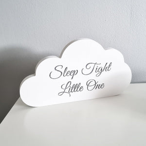 'Sleep Tight Little One' Freestanding Cloud - Pixie & Jax