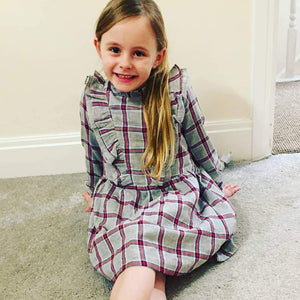 Newness Junior Tartan Dress - Pixie & Jax