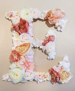 Custom Floral Initial 40cm - Pixie & Jax