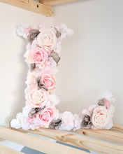 Load image into Gallery viewer, Custom Floral Initial 28cm - Pixie &amp; Jax