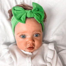 Load image into Gallery viewer, Nylon Bow Headband | Jade Green - Pixie &amp; Jax