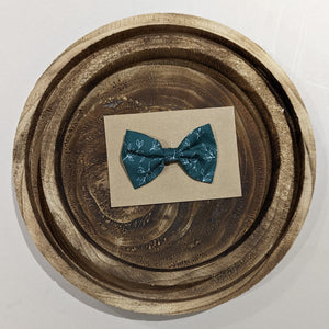 Green Leaf Children's Bow Hair Clip