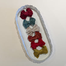 Load image into Gallery viewer, Mabel-Rose | Velvet Children&#39;s Hair Bow Clip